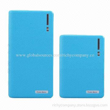 Power banks with LED and dual-USB output